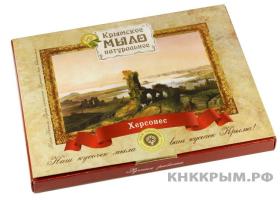 Сувенирный набор крымского мыла с картинами К.Боссоли (2 бруска по 50г.), 100 г : Алушта