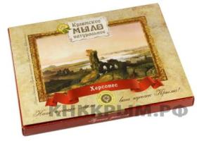 Сувенирный набор мыла Акварели Крыма (4 бруска по 50 г.), 200 г : Херсонес